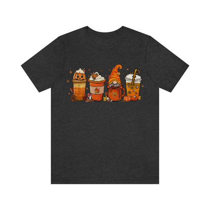 Fall Coffee Shirt, Pumpkin Spice, Funny Coffee Shirt, Coffee Lover Gift, Coffee Addict Shirt on Unisex Jersey Short Sleeve Tee