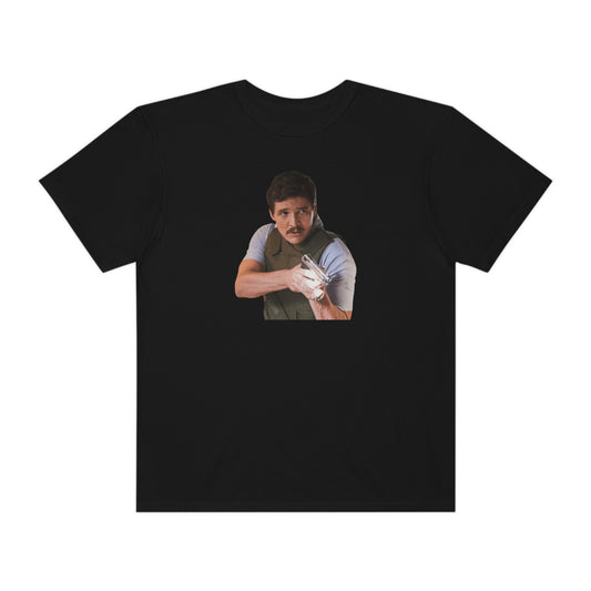 Pedro Pascal Gun Tshirt