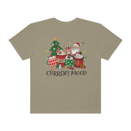 Current Mood Classic Vintage Santa Christmas Tshirt