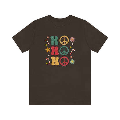 Retro Ho Ho Ho Merry Christmas Tshirt