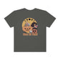 Trick or Treat Retro Vintage Style Halloween Teeshirt Design on Unisex Garment-Dyed T-shirt
