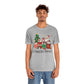 Current Mood Retro Christmas Santa Tshirt