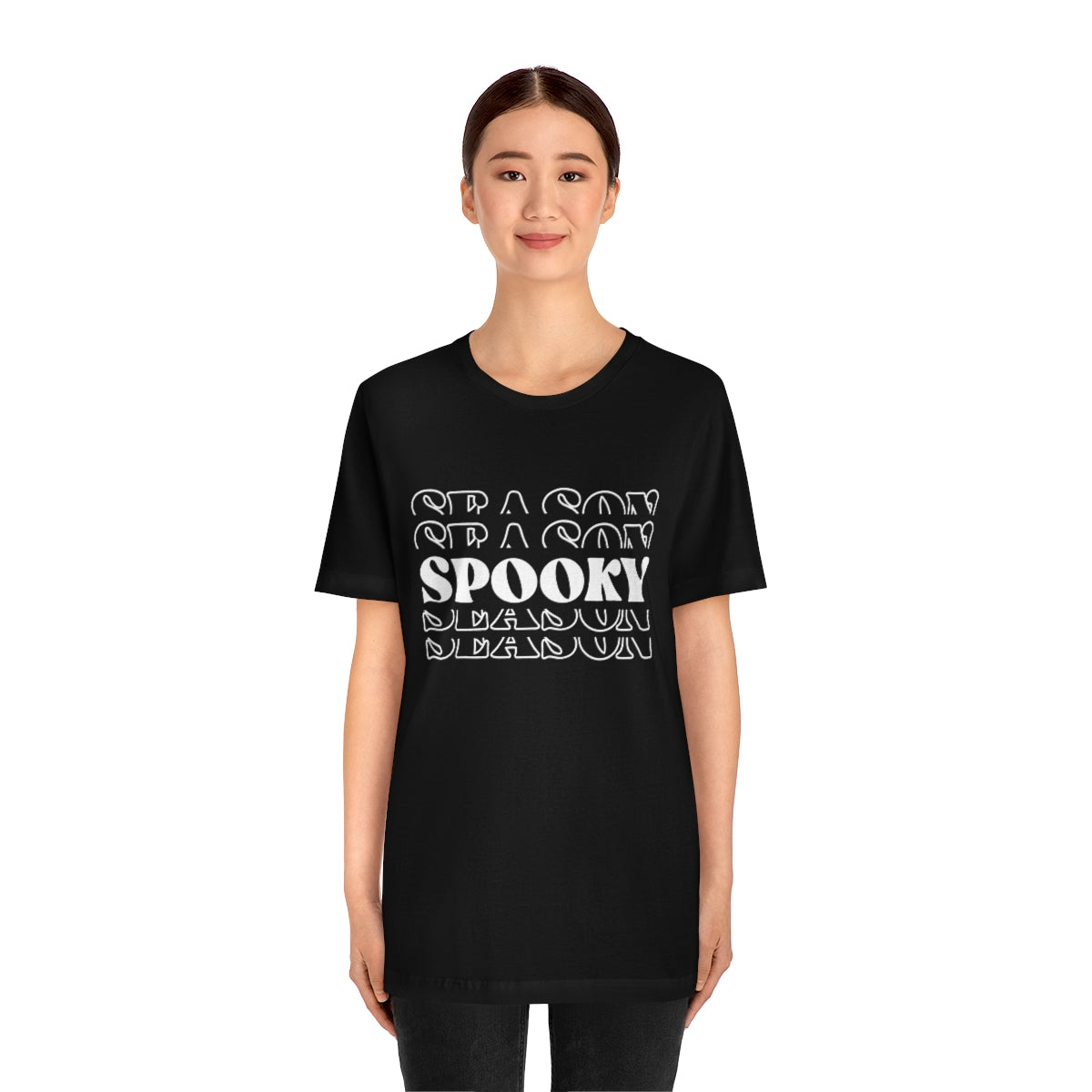 Spooky Season Bold Letters Unisex Jersey Short Sleeve Tee