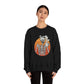 Skeleton Drinking Coffee Sweatshirt, Skeleton Sweater, Coffee Lover Sweatshirt, Halloween Crewneck Sweatshirt, Halloween Sweater, Spooky Season, Fall Shirts on Unisex Heavy Blend™ Crewneck Sweatshirt