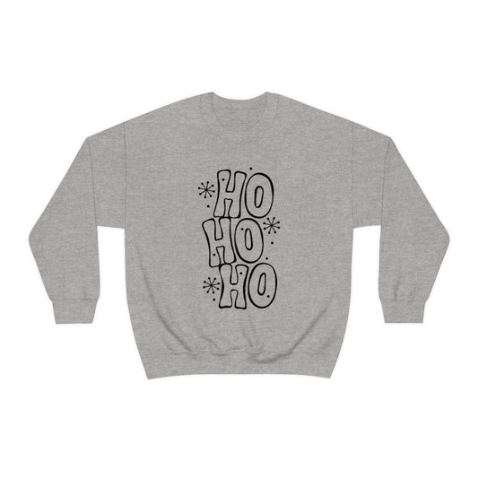 Ho Ho Ho Retro Style Christmas Sweatshirt