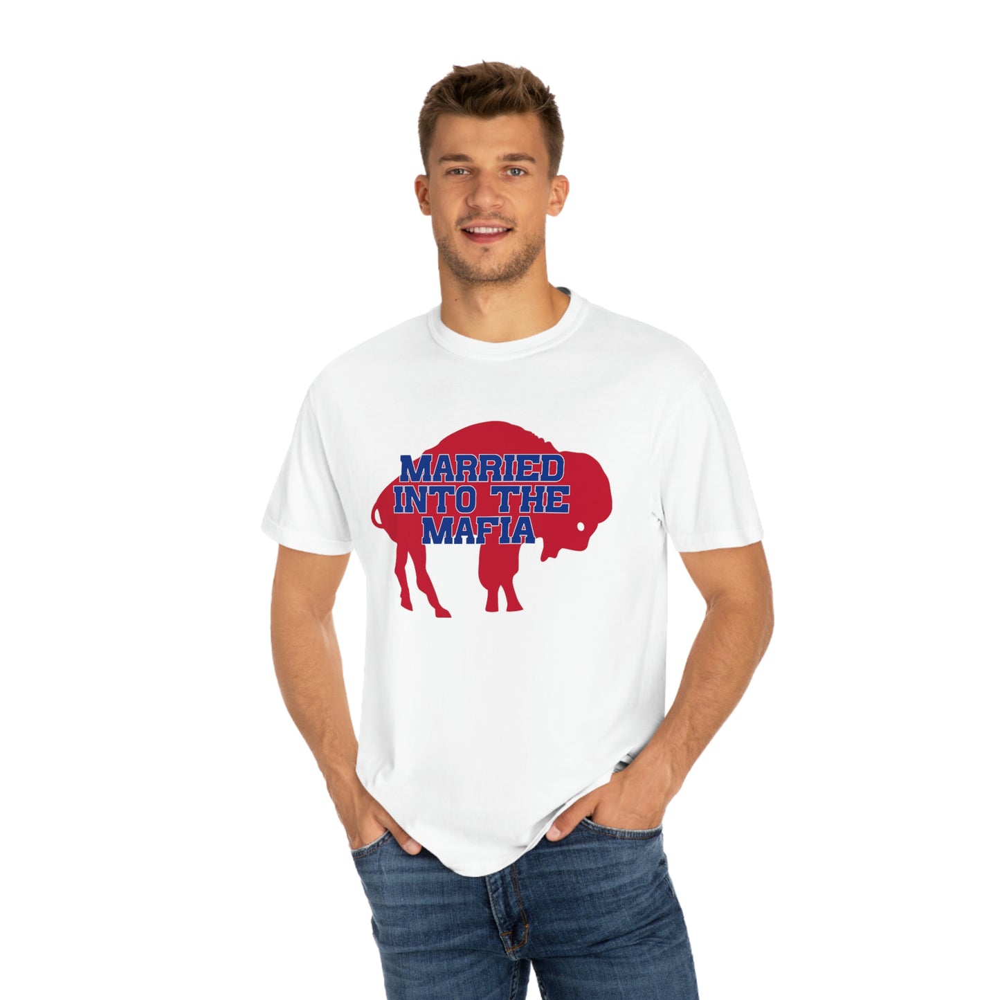 Married Into the Mafia Buffalo Bills Football Bills Mafia Tshirt