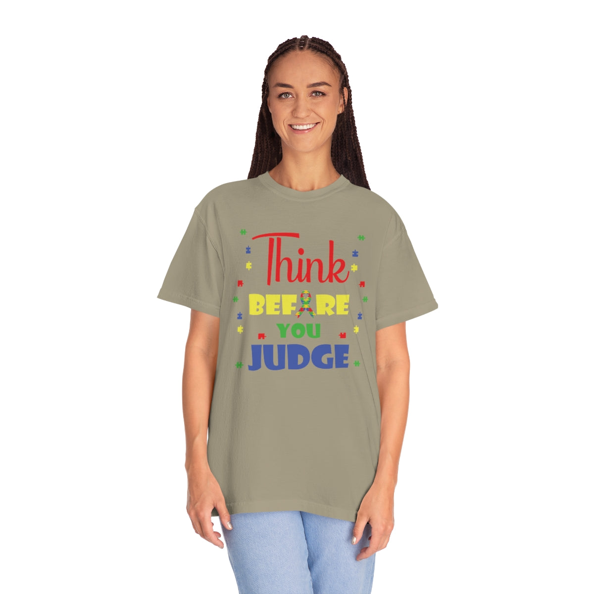 Think Before You Judge Autism Awareness Tshirt