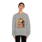 Trick or Treat Vintage Halloween Style Sweatshirt, Halloween Crewneck Sweatshirt, Halloween Sweater, Spooky Season, Fall Theme on Unisex Heavy Blend™ Crewneck Sweatshirt