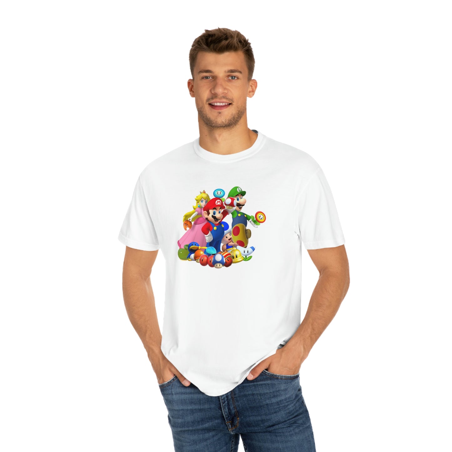 Mario Crew Themed Tshirt