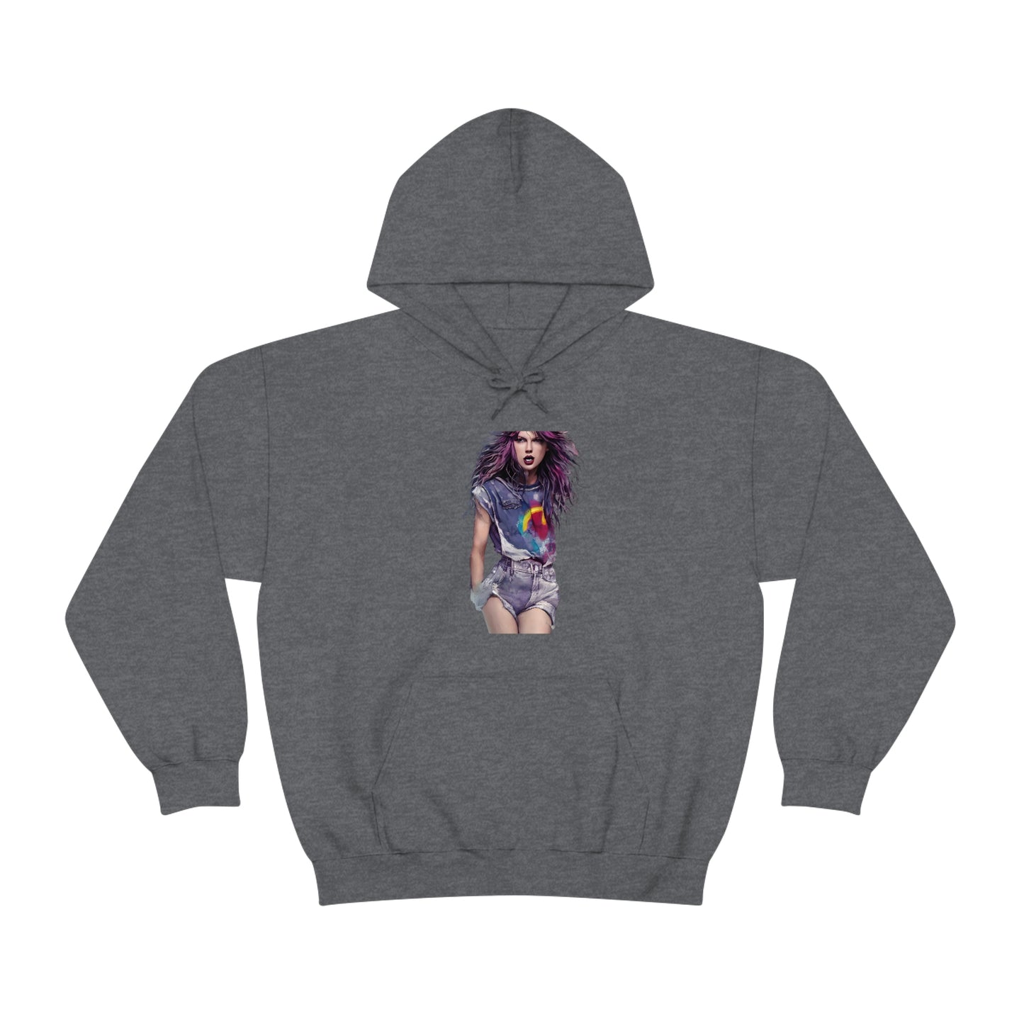 Punk Taylor Swift Rocking T Swift Taylor Swift Merch Fan Swifty Gift Hooded Sweatshirt