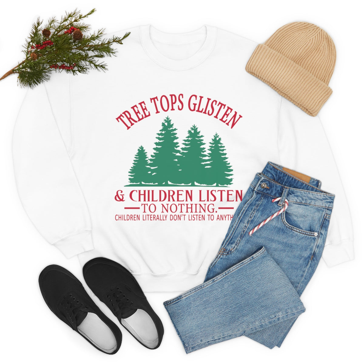 Funny Mom Christmas Xmas Holiday Sweatshirt