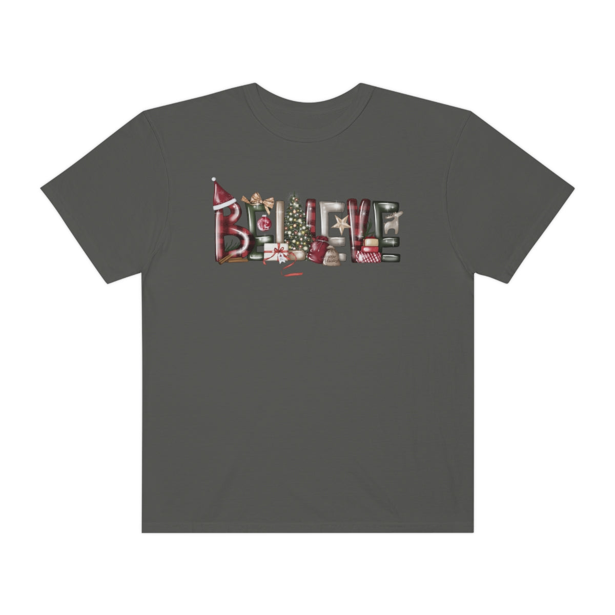 Believe Christmas Magic Holiday Tshirt