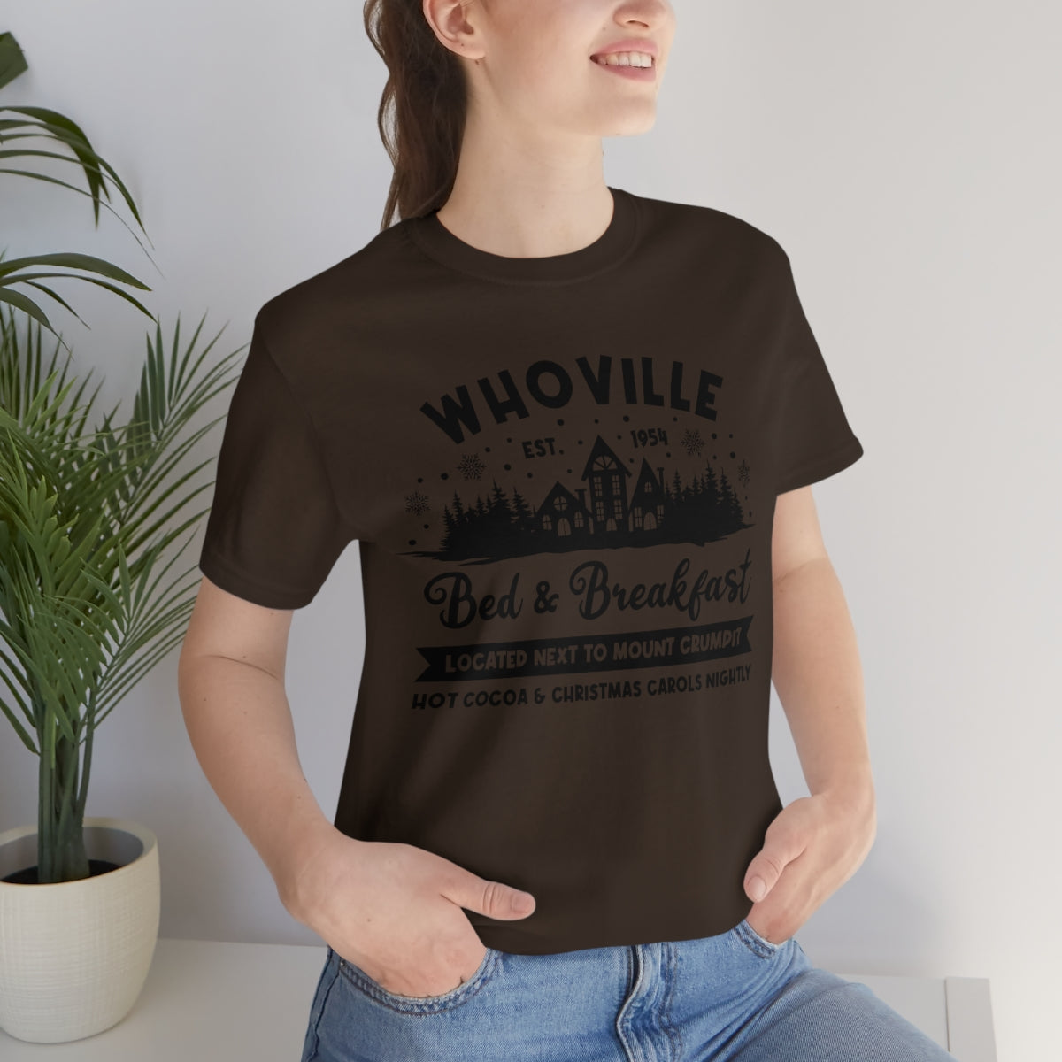 Whoville Bed & Breakfast Cute Christmas Holiday Tshirt