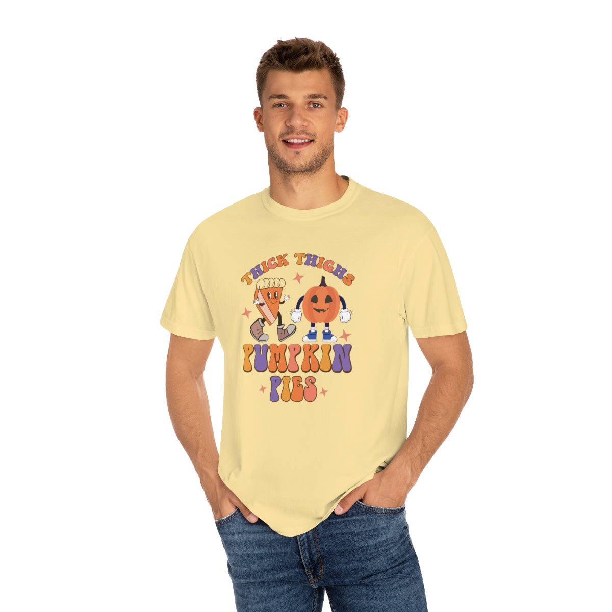 Thick Thighs Pumpkin Pies Thanksgiving TeeShirt