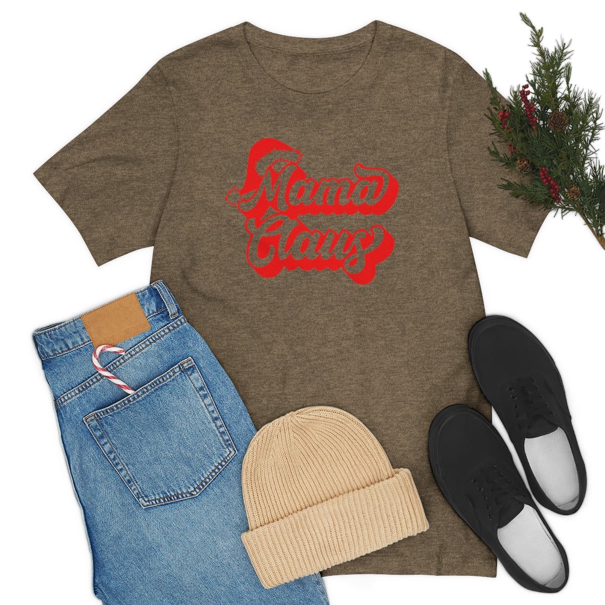 Mama Claus Christmas Tshirt