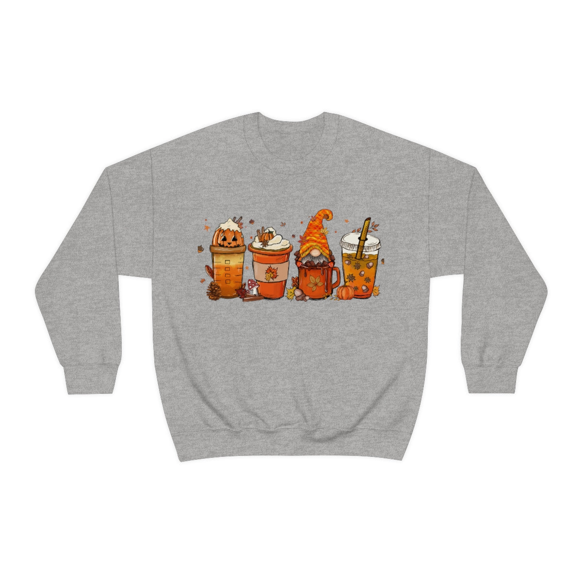 Pumpkin Spice, Coffee Sweatshirt, Fall Coffee Shirt on Unisex Heavy Blend™ Crewneck Sweatshirt