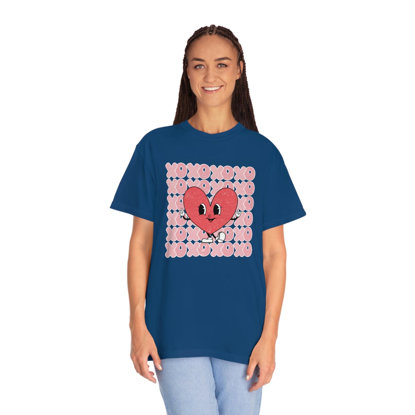 XOXO Happy Heart Lover Premium Valentines Day Tshirt