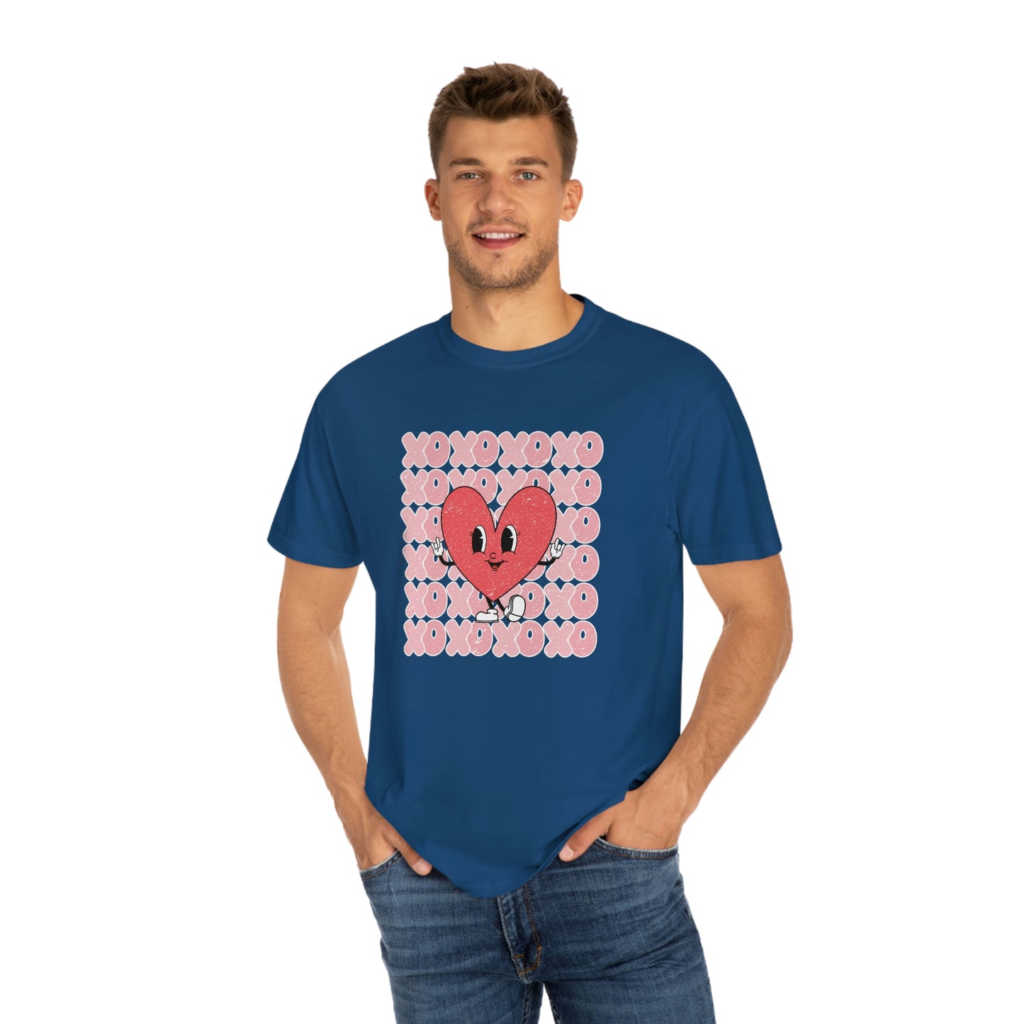 XOXO Happy Heart Lover Premium Valentines Day Tshirt