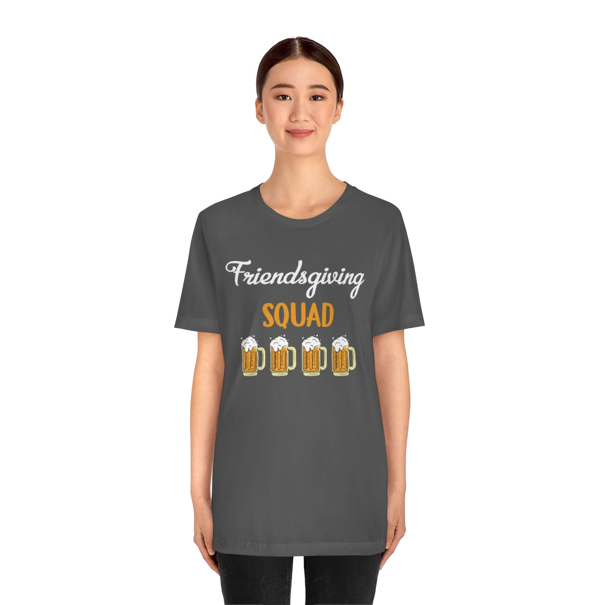 Friendsgiving Squad Beer Themed Thanksgiving Tshirt