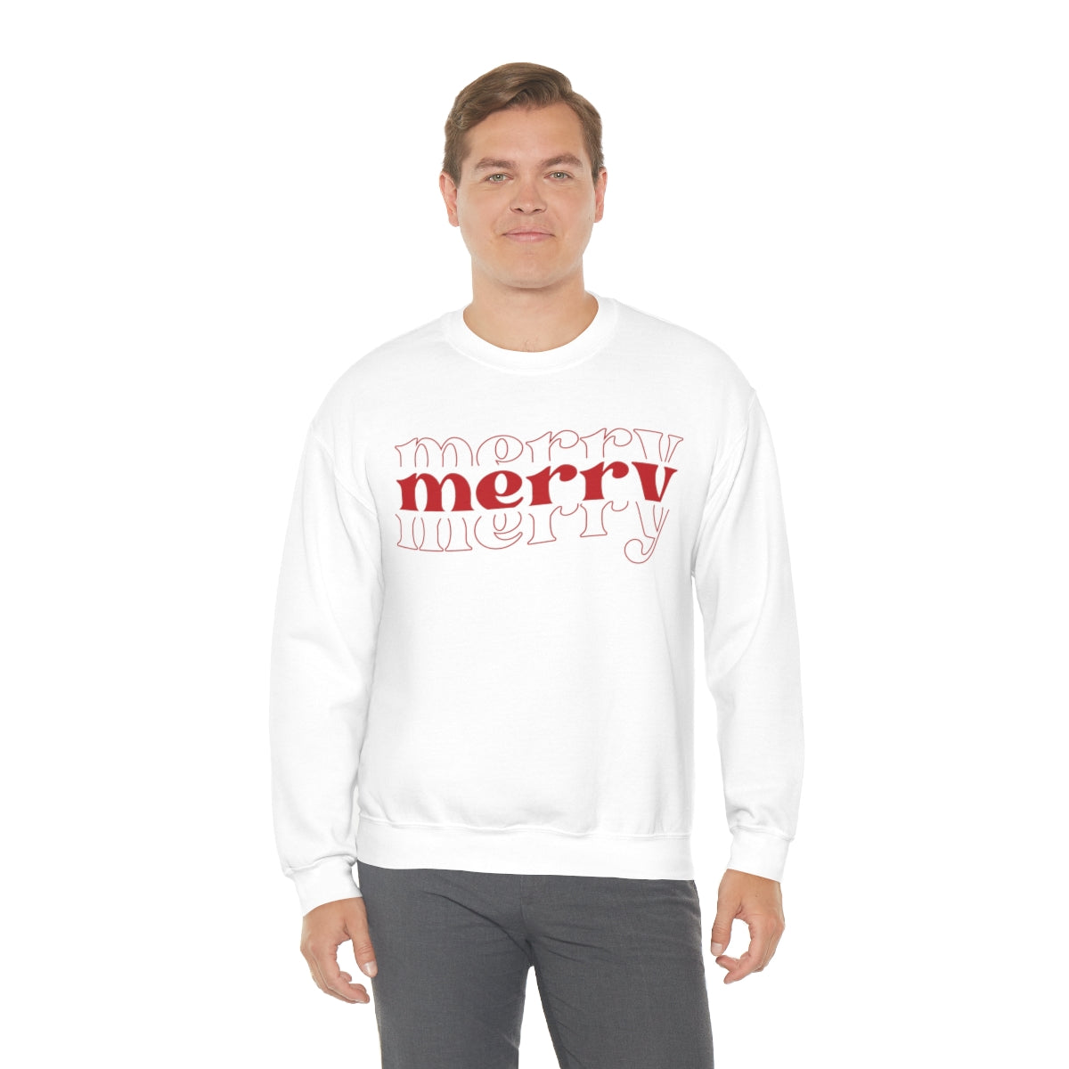 Merry Merry Merry Christmas Sweatshirt