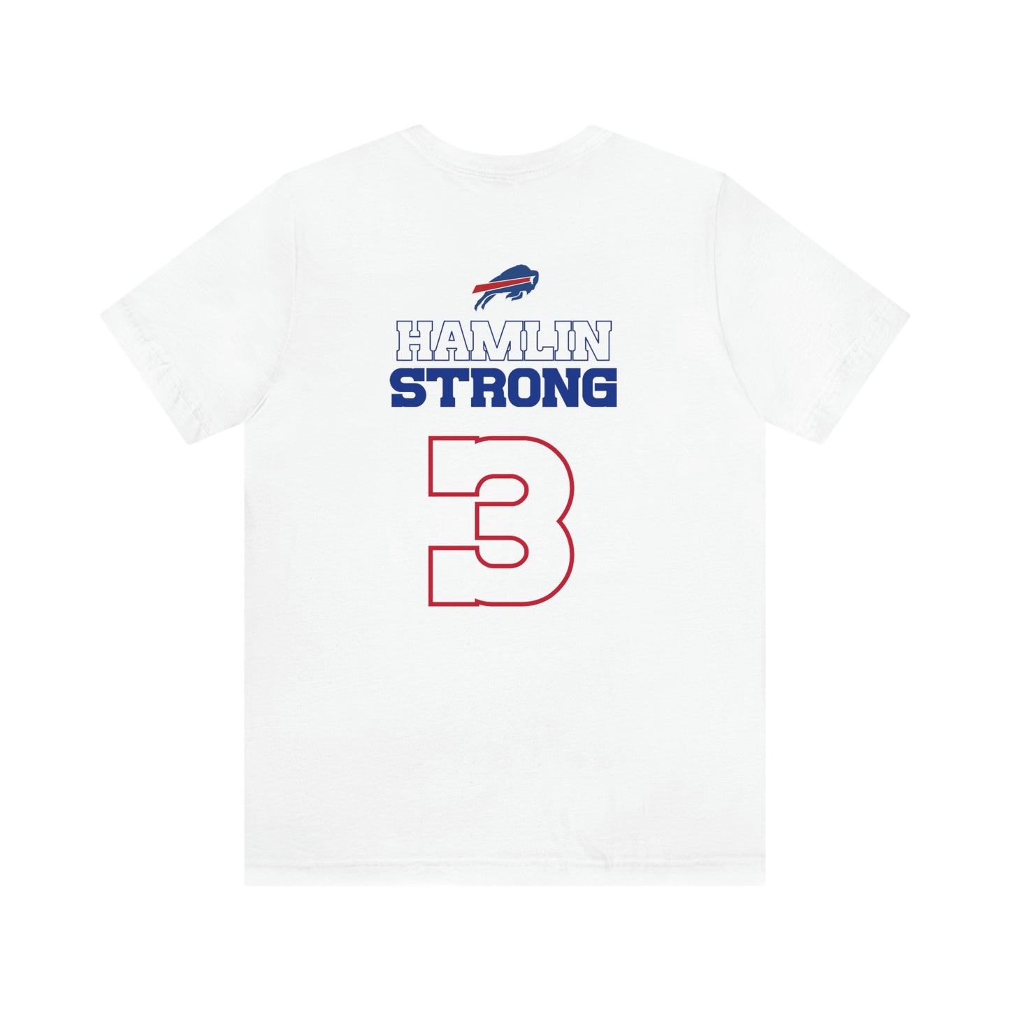 Did We Win Hamlin Strong Open Red #3 Buffalo Bills Tshirt