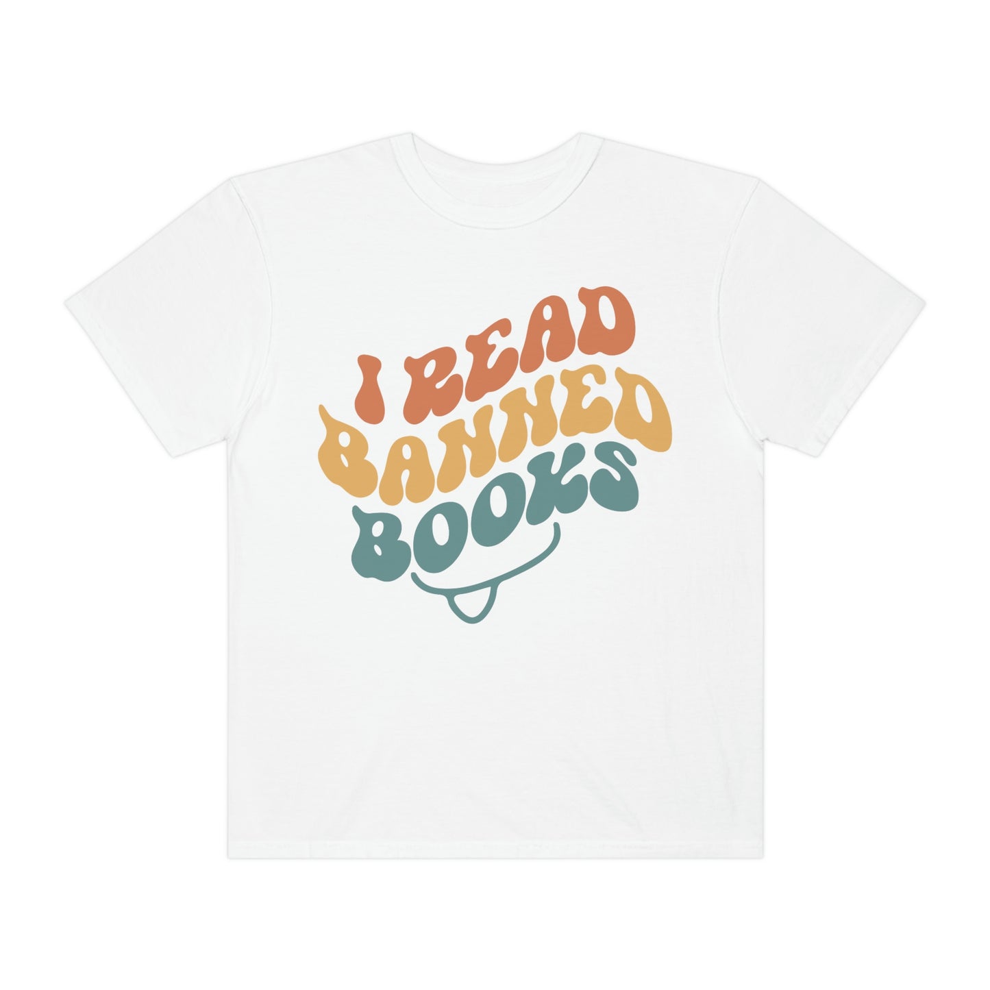 "I Read Banned Books" Retro Vintage Style Reading Tshirt