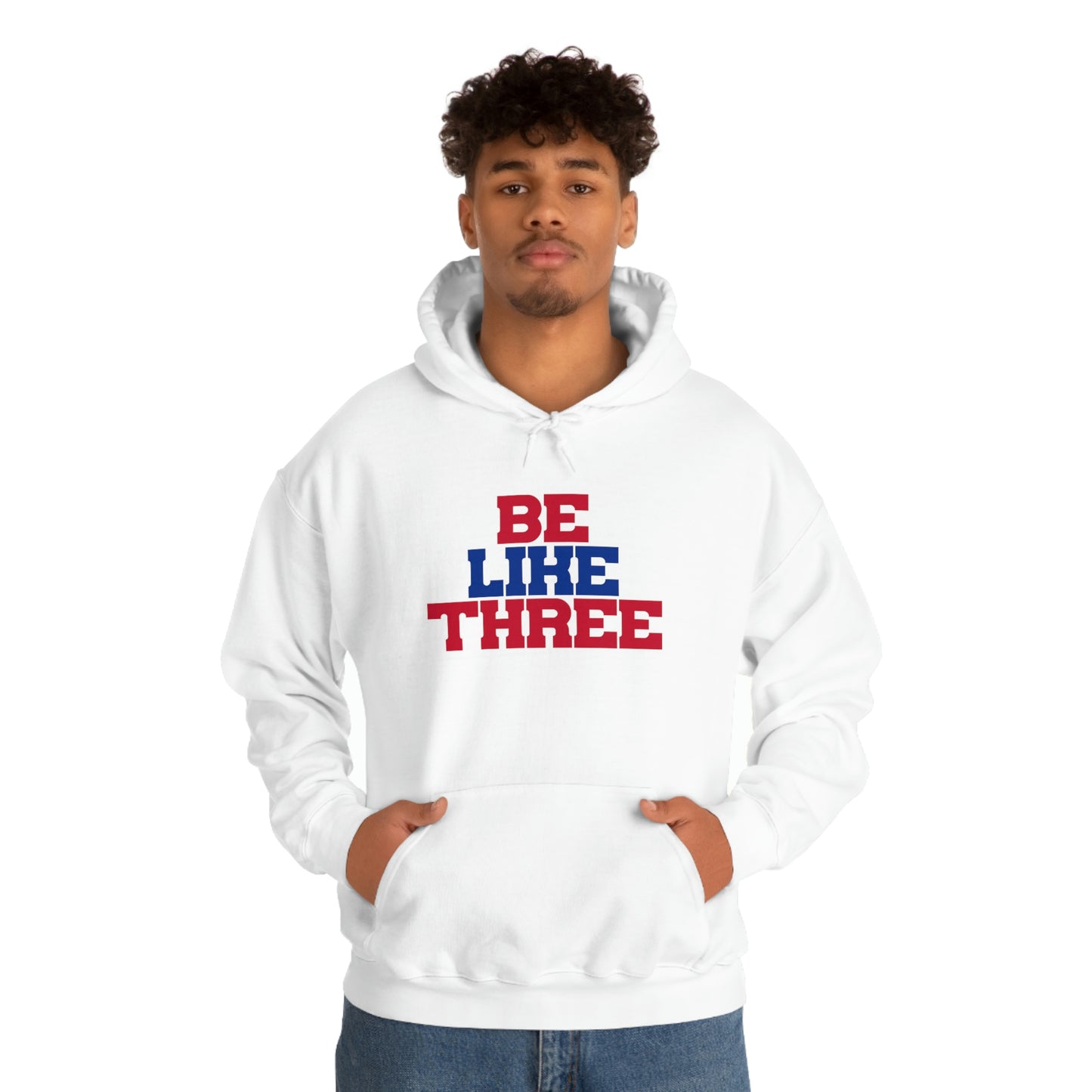 Be Like Three Damar Hamlin Support Hooded Sweatshirt