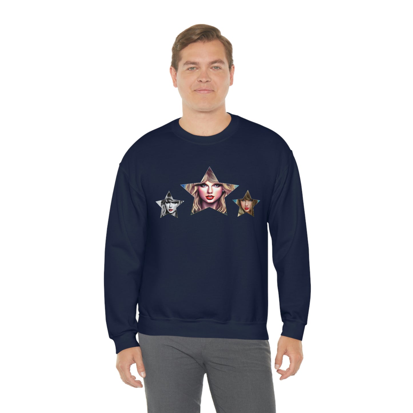 Stars Beautiful Taylor Swift T Swift Taylor Swift Merch Fan Swifty Gift Crewneck Sweatshirt