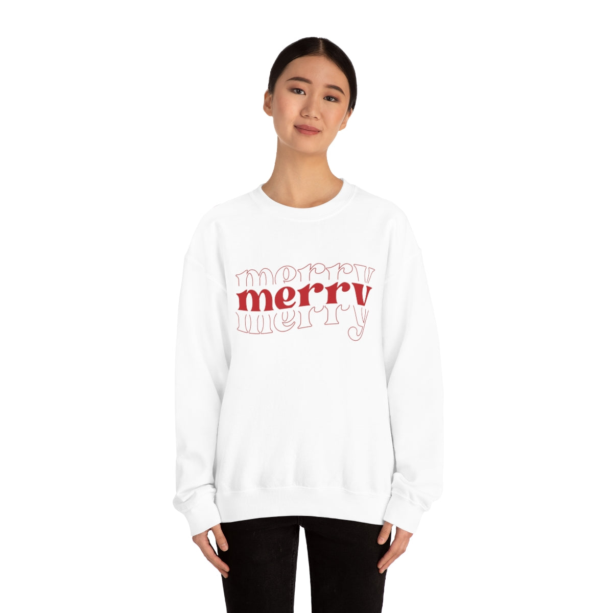 Merry Merry Merry Christmas Sweatshirt