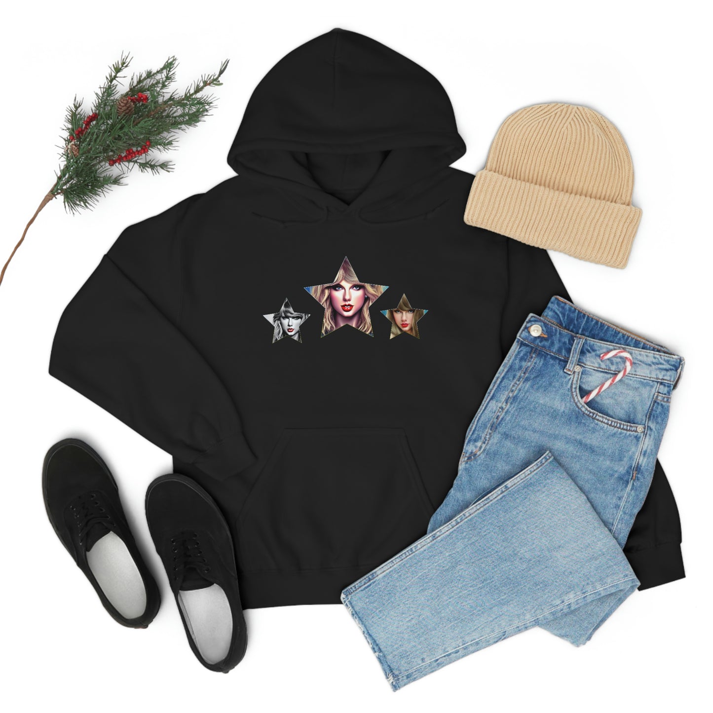 Stars Beautiful Taylor Swift T Swift Taylor Swift Merch Fan Swifty Gift Hooded Sweatshirt