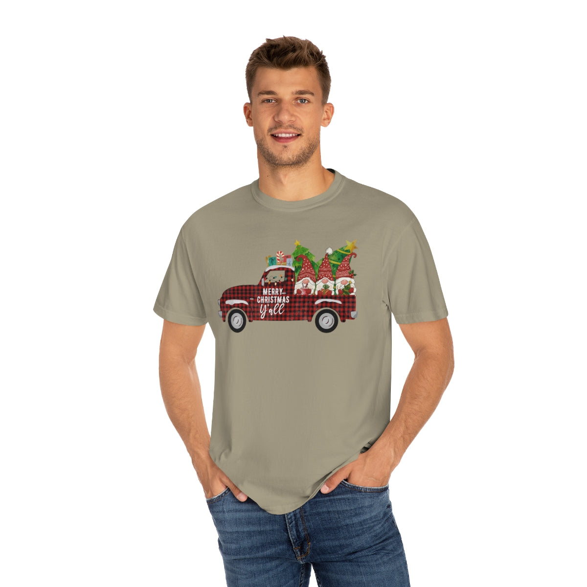 Merry Christmas Ya'll Gnomes Christmas Tshirt