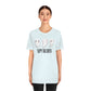 Three Ghosts Cute Happy Halloween Tshirt, Funny TShirt Design on Unisex Jersey Short Sleeve Tee