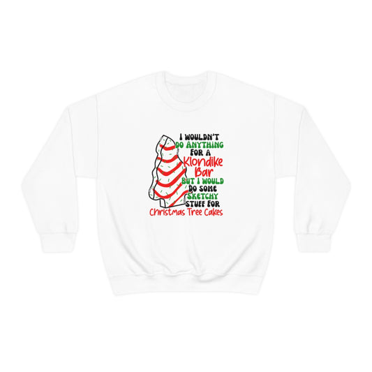 Tasty Christmas Cake Xmas Holiday Sweatshirt