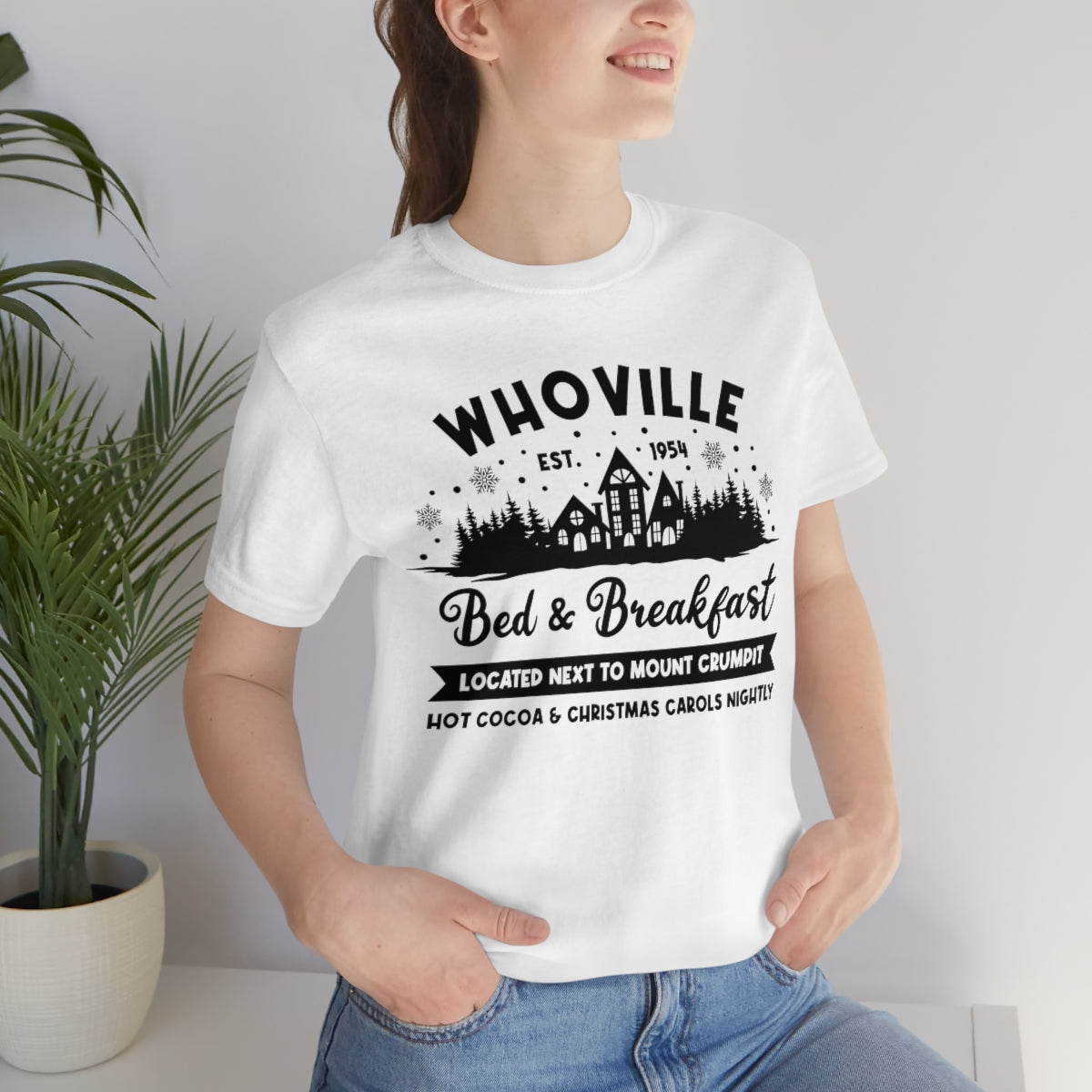 Whoville Bed & Breakfast Cute Christmas Holiday Tshirt