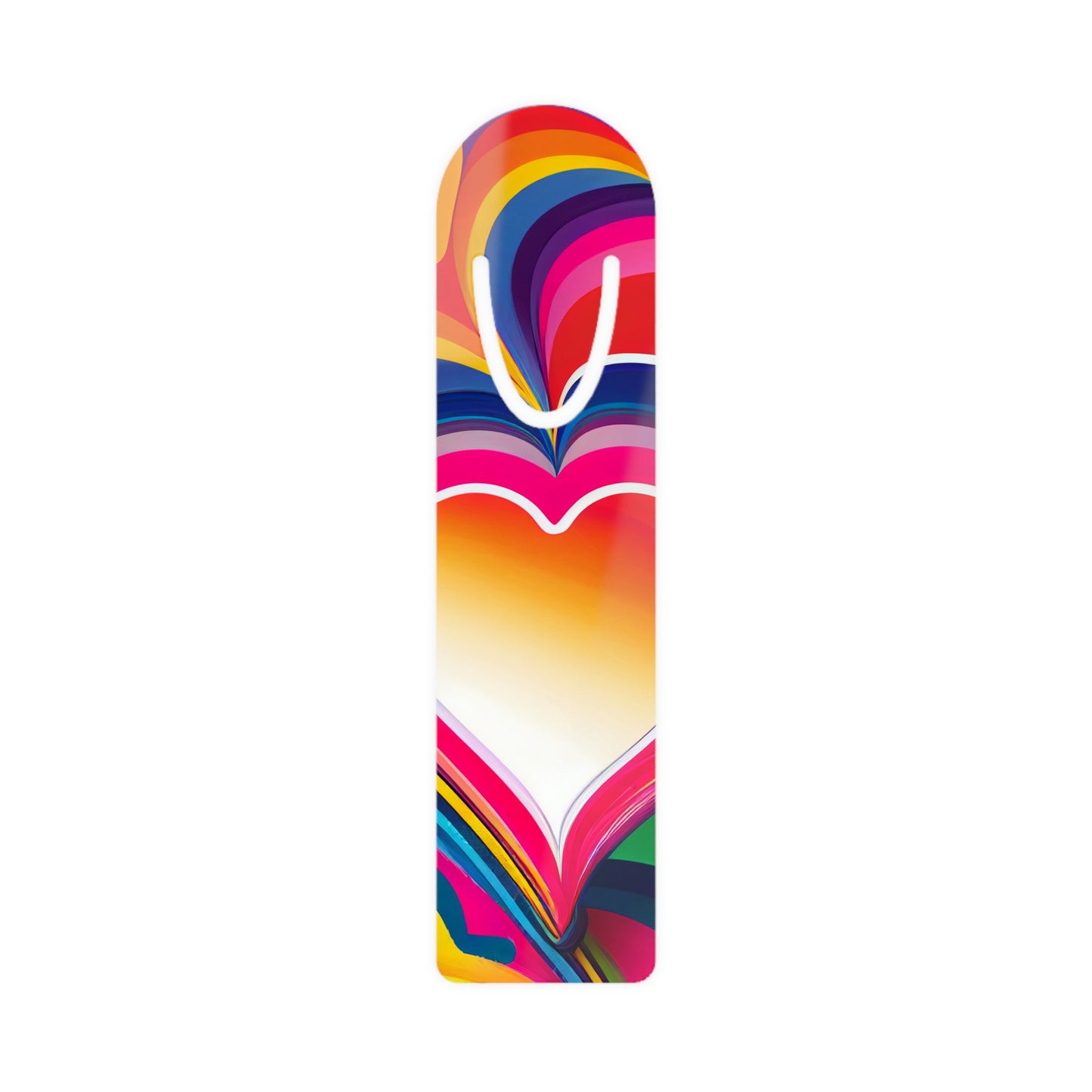 Crazy Colors Lisa Frank Inspired Design Bookmark