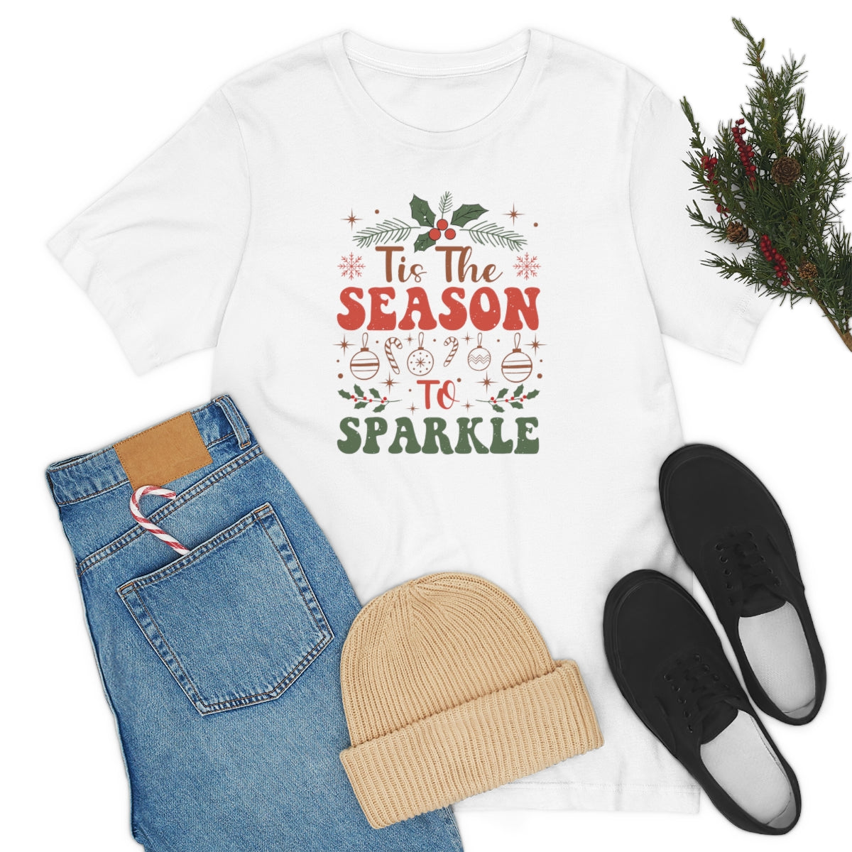 Tis the Season to Sparkle Christmas Tshirt