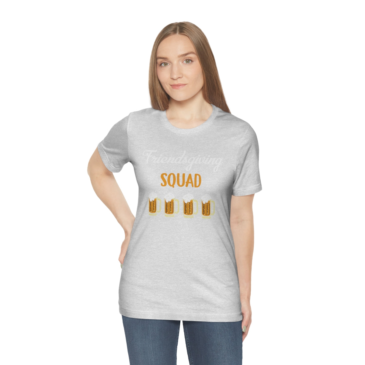 Friendsgiving Squad Beer Themed Thanksgiving Tshirt